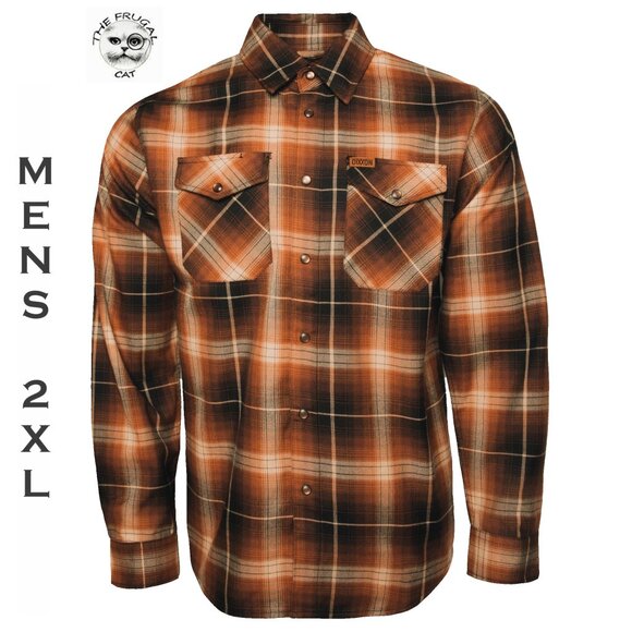 DIXXON FLANNEL - BARREL Flannel Shirt - Men's 2XL - Picture 1 of 11